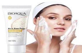 Bioaqua Rice Raw Pulp Cleanser in Pakistan
